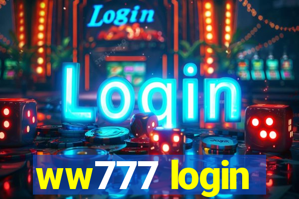 ww777 login